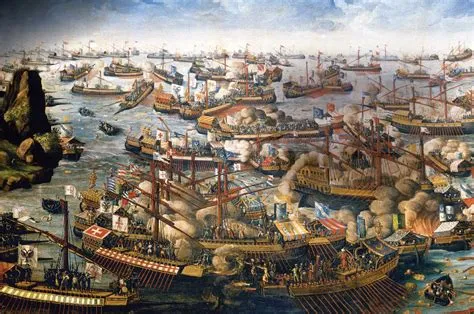  La Batalla de Lepanto; Chiến thắng vang dội của liên minh Kitô giáo chống lại Đế chế Ottoman